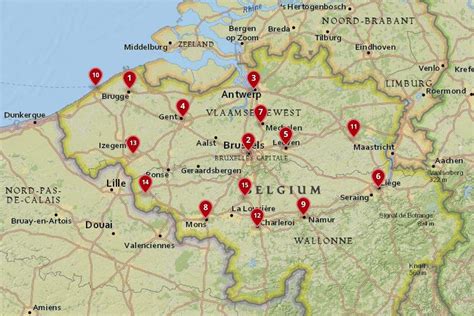 15 Best Cities to Visit in Belgium (+Map) .